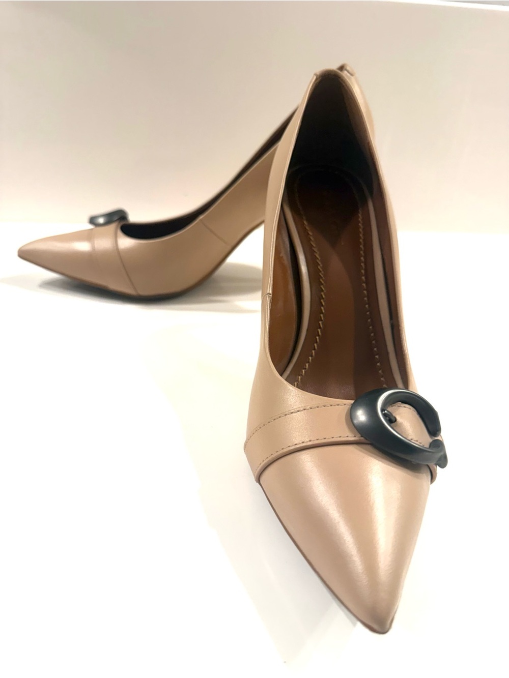 Coach Women’s Waverly 85mm Pump Heel Desertcart Aruba Color